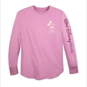 Walt Disney World 50th Anniversary Earidescent Collection Long Sleeve for Adults